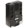 UPS 800VA 480W Line-Interactive LCD 6x Schuko AVR USB RJ45 til computer server overvågning kontor Green Cell UPS07