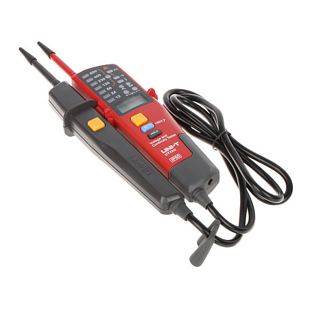 Professional LCD voltage and phase sequence tester AC DC voltage tester RCD test buzzer UNI-T UT-18C