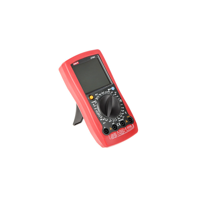 Digitales Universalmessgerät LCD Multimeter Temperaturmessung hFE Kapazität AC DC Strom UNI-T UT-58C