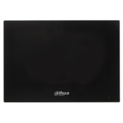 IP Wi-Fi videoportafon monitor 7 inča dodirni PoE SOS kapacitivni zaslon crni DAHUA VTH2621G-WP