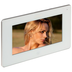 7 Inch Video Intercom Monitor Wi-Fi PoE Touch Screen IP Camera Support Alarm Inputs 8GB Card White DAHUA VTH5221DW-S2