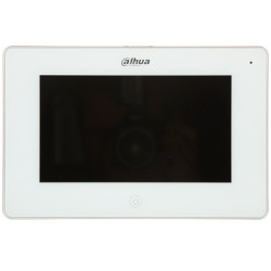 7-inch Video Intercom Monitor Wi-Fi PoE Touchscreen IP Camera Support Alarm Inputs 8GB Card White DAHUA VTH5221DW-S2