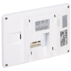 7인치 IP WiFi 비디오 도어폰 내부 패널 화이트 터치 PoE 벨 알람 스마트 홈 DAHUA VTH5421HW-W