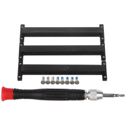 Монтажен панел за видеодомофонни системи VTO4202F алуминиев корпус сребрист CCTV инсталационен аксесоар DAHUA VTM126