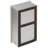 Innfelt boks for modulær videodørtelefon tomoduls aluminium sølv innfelt monteringsboks IP DAHUA VTM127