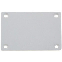 Flush mount housing for modular video intercom two-module aluminum silver recessed mounting box IP DAHUA VTM127