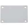 Inbouwbehuizing voor modulaire video-intercom twee modules aluminium zilver inbouwmontagedoos IP DAHUA VTM127
