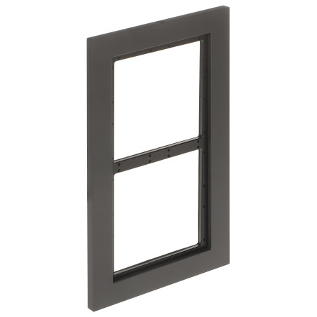 用于模块化视频对讲系统的安装面板 2-4 模块安装 黑色 DAHUA VTM25P2