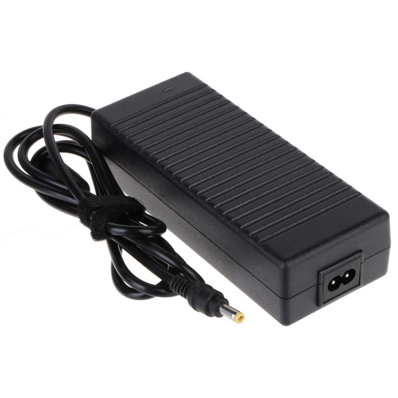 อะแดปเตอร์แปลงไฟแบบเดสก์ท็อป 12V 10A 120W หัวปลั๊ก 2.1/5.5 มม. สำหรับกล้องวงจรปิดและไฟ LED MW LIGHTING 12V/10A/5.5-TAY