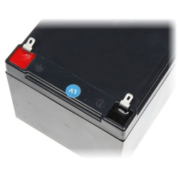 AGM akumulators 12V 12Ah barošanas avotiem UPS signalizācijas sistēmām avārijas apgaismojumam un uzraudzībai MW POWER 12V/12AH-M