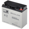 UPS非常用電源警報システム消防センター用メンテナンスフリーAGMバッテリー VRLA 12V 18Ah MW POWER 12V/18AH-MWS