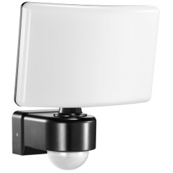 Kültéri LED reflektor 30W 2200lm 4000K PIR mozgásérzékelővel IP65 IK10 vandálbiztos kerti lámpa ADVITI AD-NL-6148BLR4