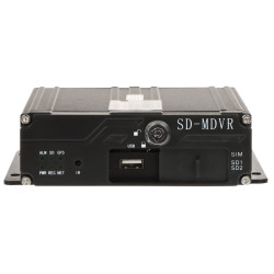 Мобилен AHD 4-канален Full HD GPS WiFi SD цифров рекордер памет 2x SD 256GB CMSV6 AUTONE ATE-D04SDEF-T3
