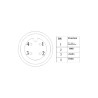 4チャンネルAHDモバイルレコーダー フルHD GPS WiFi SD デジタルレコーダー 2x SD 256GB CMSV6 AUTONE ATE-D04SDEF-T3