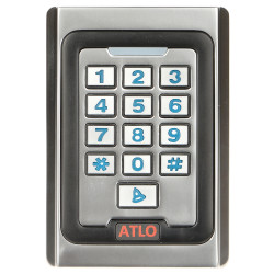 Standalone keypad lock with RFID Unique 125kHz proximity card reader metal housing IP40 ATLO ATLO-KRM-511