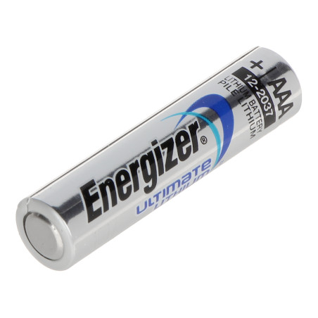 Set od 10 litijskih baterija AAA LR03 1.5V ćelije ekstremne trajnosti i performansi ENERGIZER BAT-AAA-LITHIUM/E*P1
