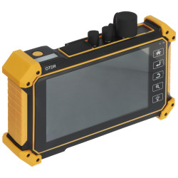 Profesjonell optisk reflektometer OTDR effektmåler VFL OLS TDR RJ45 fiberoptisk tester berøringsskjerm Delta Tester CS-R5E-50H
