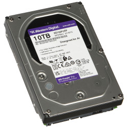 Harde schijf voor bewaking Surveillance 10TB SATA III 7200rpm 512MB Cache 24/7 AI WESTERN DIGITAL HDD-WD102PURP