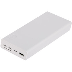 Kannettava varavirtalähde 20000mAh 22.5W Fast Charge PD3.0 Ultra Charge Pass-Through Valkoinen Green Cell POWERPLAY-20S-WHITE-GC