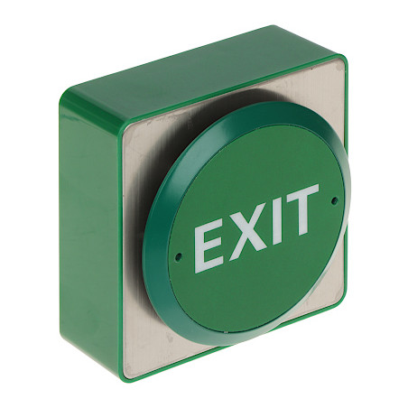 Buton de ieșire de urgență ermetic IP65 control acces verde NO NC comutator monostabil Delta PW-86E