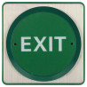 Buton de ieșire de urgență ermetic IP65 control acces verde NO NC comutator monostabil Delta PW-86E