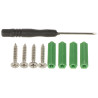 Buton de ieșire de urgență ermetic IP65 control acces verde NO NC comutator monostabil Delta PW-86E