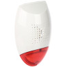 External Optical-Acoustic Piezoelectric Alarm Siren Red Anti-Sabotage Durable SATEL SP-500-R