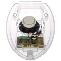 Externer optisch-akustischer Piezo-Alarmsignalgeber rot sabotiersicher robust SATEL SP-500-R