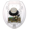 Externer optisch-akustischer Piezo-Alarmsignalgeber rot sabotiersicher robust SATEL SP-500-R