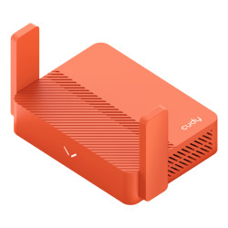 Router VPN Dual-Band Wi-Fi 5 AC1200 Gigabit da viaggio USB-C PD Mesh OpenVPN WireGuard ZeroTier CUDY TR1200