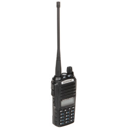 Dvoupásmová radiostanice Duobander VHF UHF FM LED svítilna VOX 5W Baofeng UV-82