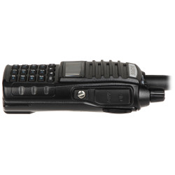 Divjoslu rācija Duobander VHF UHF FM LED lukturītis VOX 5W Baofeng UV-82