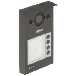 4 Aboneli IP Wi-Fi Görüntülü İnterkom Dış Panel RFID Okuyucu 2MP WDR IR PoE DAHUA VTO3311Q-WP