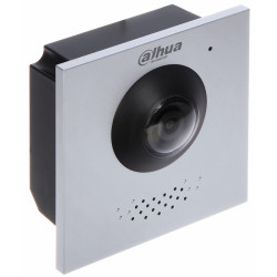 IP външен панел видеодомофон Full HD WDR 120dB ъгъл на виждане 168 градуса PoE IK07 IP65 алуминий сребрист DAHUA VTO4201F-P