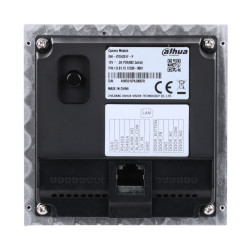 IP външен панел видеодомофон Full HD WDR 120dB ъгъл на виждане 168 градуса PoE IK07 IP65 алуминий сребрист DAHUA VTO4201F-P