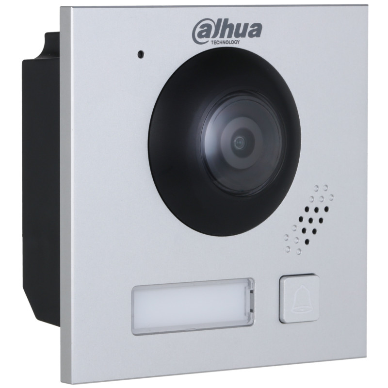 Знешняя панэль IP-відэадамафона 2 Мп WDR IR IP65 IK07 модульны інтэрком званок бясплатнае прыкладанне DAHUA VTO4201F-P1