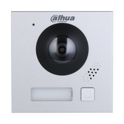 Знешняя панэль IP-відэадамафона 2 Мп WDR IR IP65 IK07 модульны інтэрком званок бясплатнае прыкладанне DAHUA VTO4201F-P1