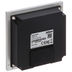 Modulär knappsats för IP-porttelefon modulsystem numeriska knappar vit bakgrundsbelysning silver kodlås DAHUA VTO4202F-MK