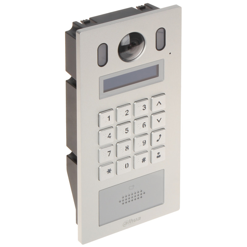 Εξωτερικός Πίνακας Θυροτηλεόρασης IP Κάμερα 2MP RFID Πληκτρολόγιο OLED Αναγνώστης Καρτών PoE Πολυκατοικιακό Σύστημα DAHUA VTO622