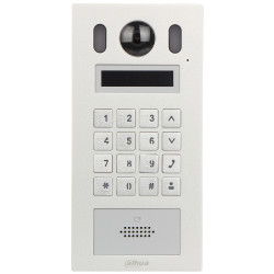 Panell exterior de videoporter IP càmera 2MP RFID teclat OLED lector de targetes PoE sistema multifamiliar DAHUA VTO6222E-P