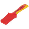 Faca de eletricista profissional para decapagem VDE 1000V com capa protetora e sapata guia WIHA WH-BLADE-1