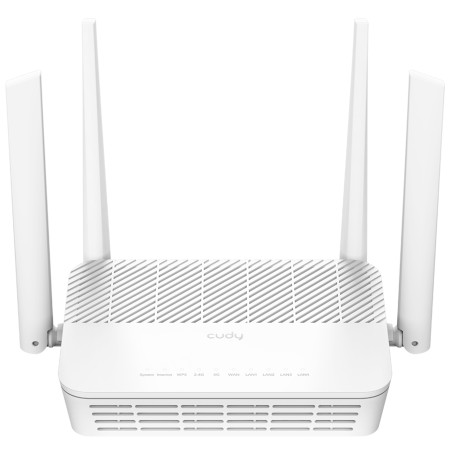 CUDY WR3000H Wi-Fi 6 AX3000 Mesh 路由器 2.5Gbps WAN 4x千兆 LAN MU-MIMO Beamforming WISP AP VPN CUDY WR3000H