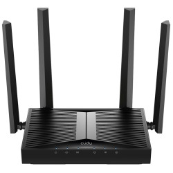 Wi-Fi 7 Gigabit maršrutētājs 3.6Gbps Mesh VPN MU-MIMO Dual-Band 2.4/5GHz 5xRJ45 bezvadu internets CUDY WR3600