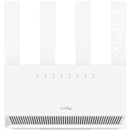 Wi-Fi 7 BE3600 라우터 2.4GHz 5GHz 2880Mbps 4x 기가비트 VPN Mesh MU-MIMO Broadcom 쿼드코어 앱 WPA3 MLO 4K-QAM CUDY WR3600E