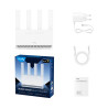Wi-Fi 7 BE3600 라우터 2.4GHz 5GHz 2880Mbps 4x 기가비트 VPN Mesh MU-MIMO Broadcom 쿼드코어 앱 WPA3 MLO 4K-QAM CUDY WR3600E