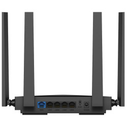 Эфектыўны двухдыяпазонны Wi-Fi 7 маршрутызатар 3.6 Гбіт/с 2.5G WAN VPN Mesh 4 антэны CUDY WR3600H