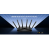 Wi-Fi 7 BE6500 ruter 2.5GbE WAN LAN port Mesh VPN QoS 4096-QAM Dual-Band 6.5Gbps CUDY WR6500