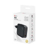 USB GaN3 PD 100W QC 4.0 Snabbladdare Multiport 3x USB-C 1x USB-A Laptopladdare Xblitz XB-XC3