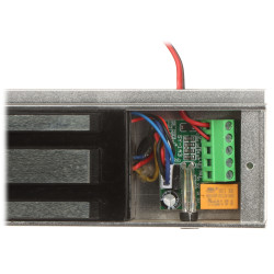 Nadometna elektromagnetna ključavnica enojna reverzibilna nosilnost 320kg LED NO/NC nadzor dostopa Delta ZE-320