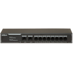 Switch PoE cu 8 porturi 10/100/1000M Desktop DAHUA SG1010LP